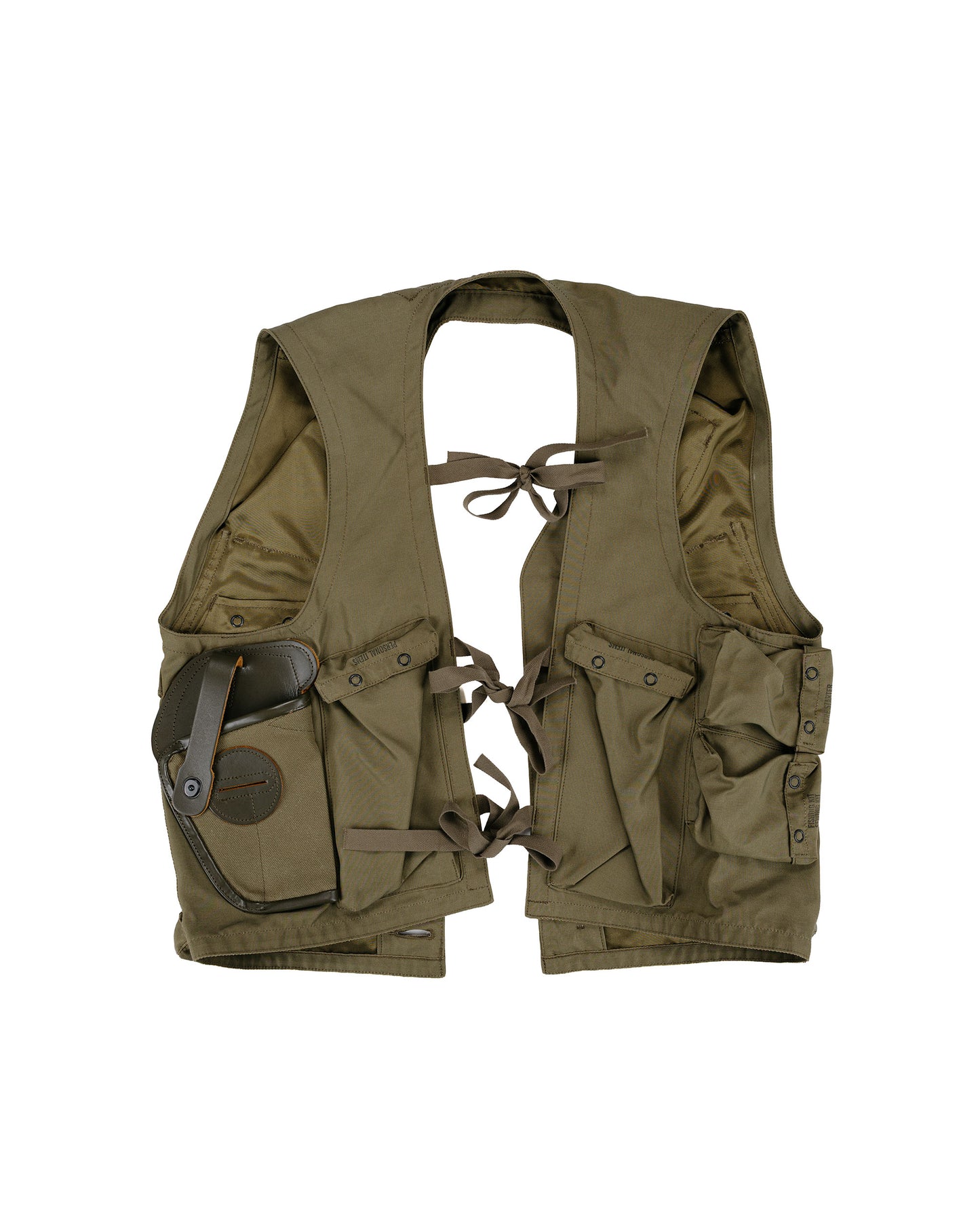 The Real McCoy's MJ26015 Type C-1 Vest, Emergency Sustenance Vest Olive