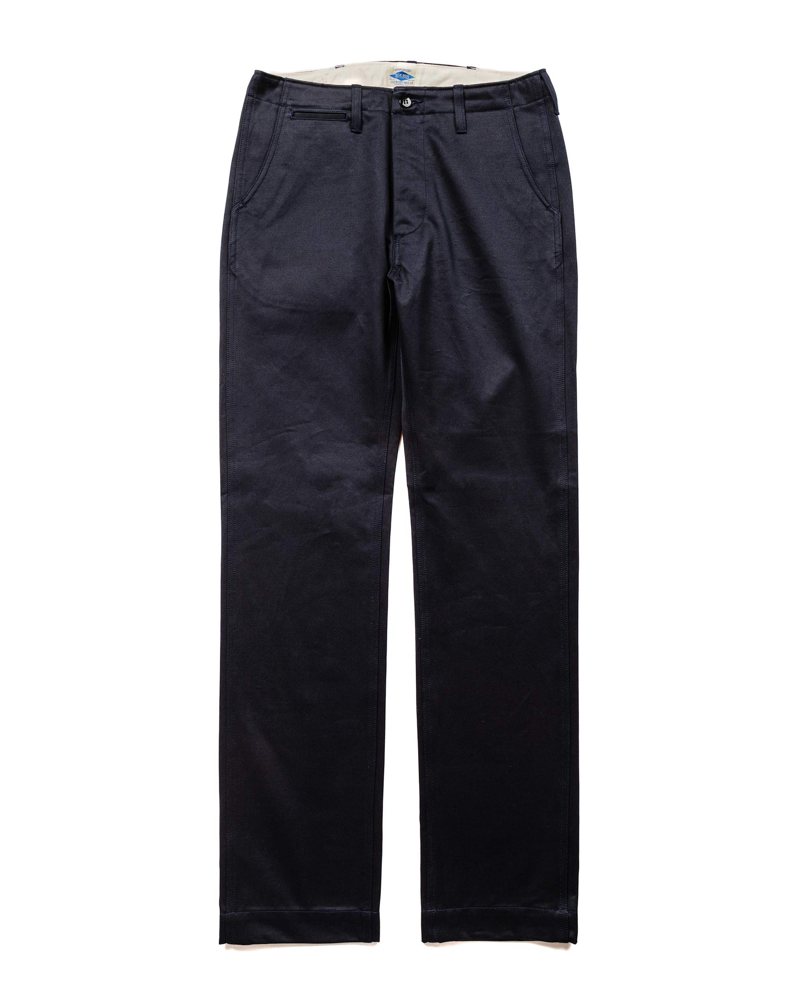 The Real McCoy's MP19010 Blue Seal Chino Trousers Navy