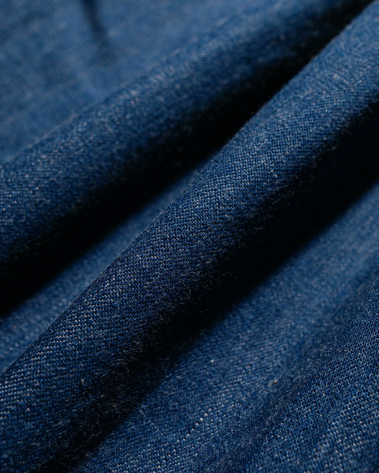 The Real McCoy's MS22003 Denim Western Shirt / Sawtooth Indigo