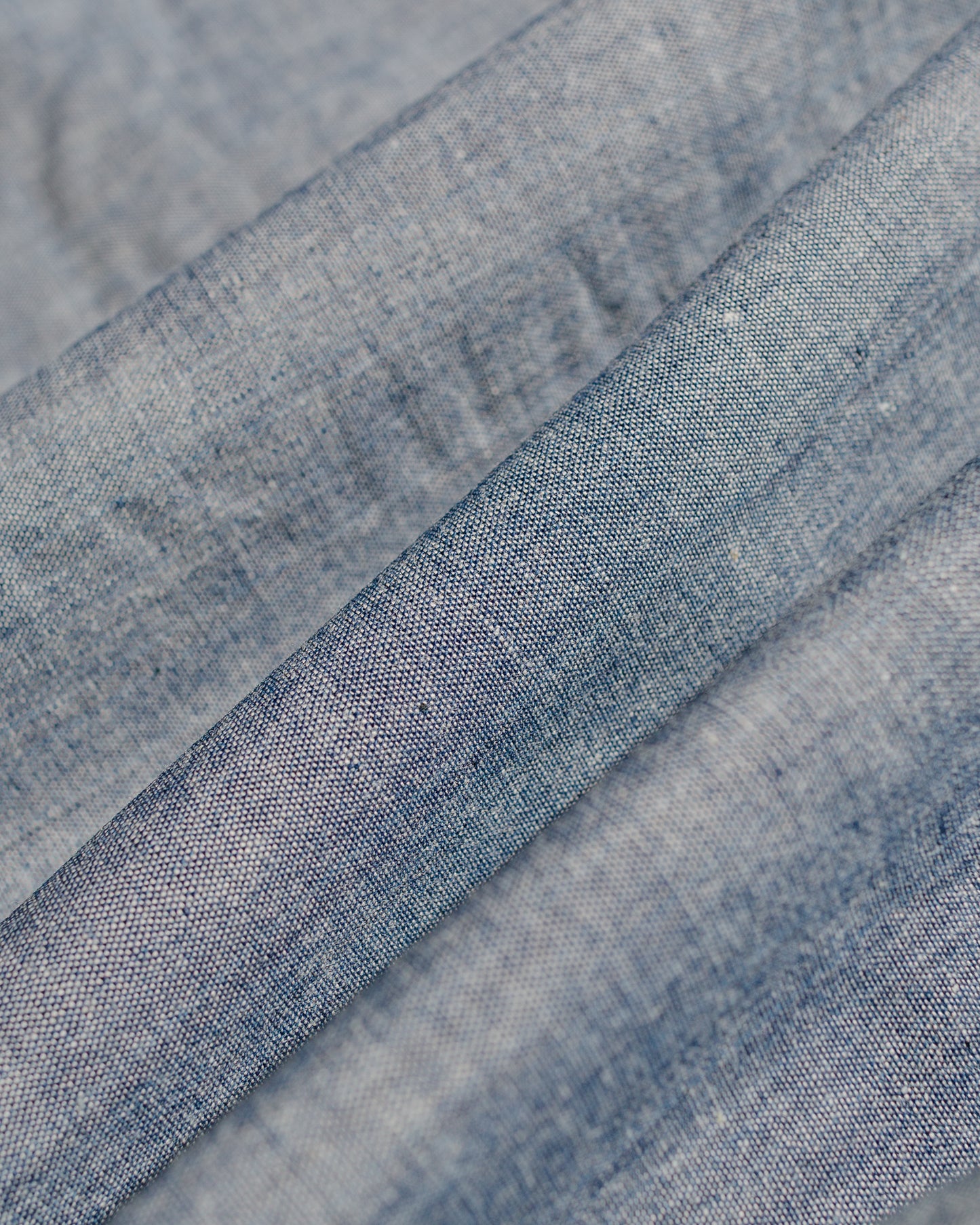 The Real McCoy's MS25003 U.S. Navy Chambray Shirt L/S (Modify) Light Blue