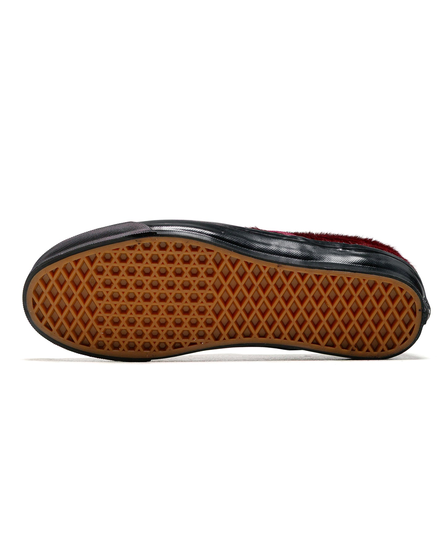 Vans Premium Slip-On Reissue 98 LX Pony Hair Burgundy