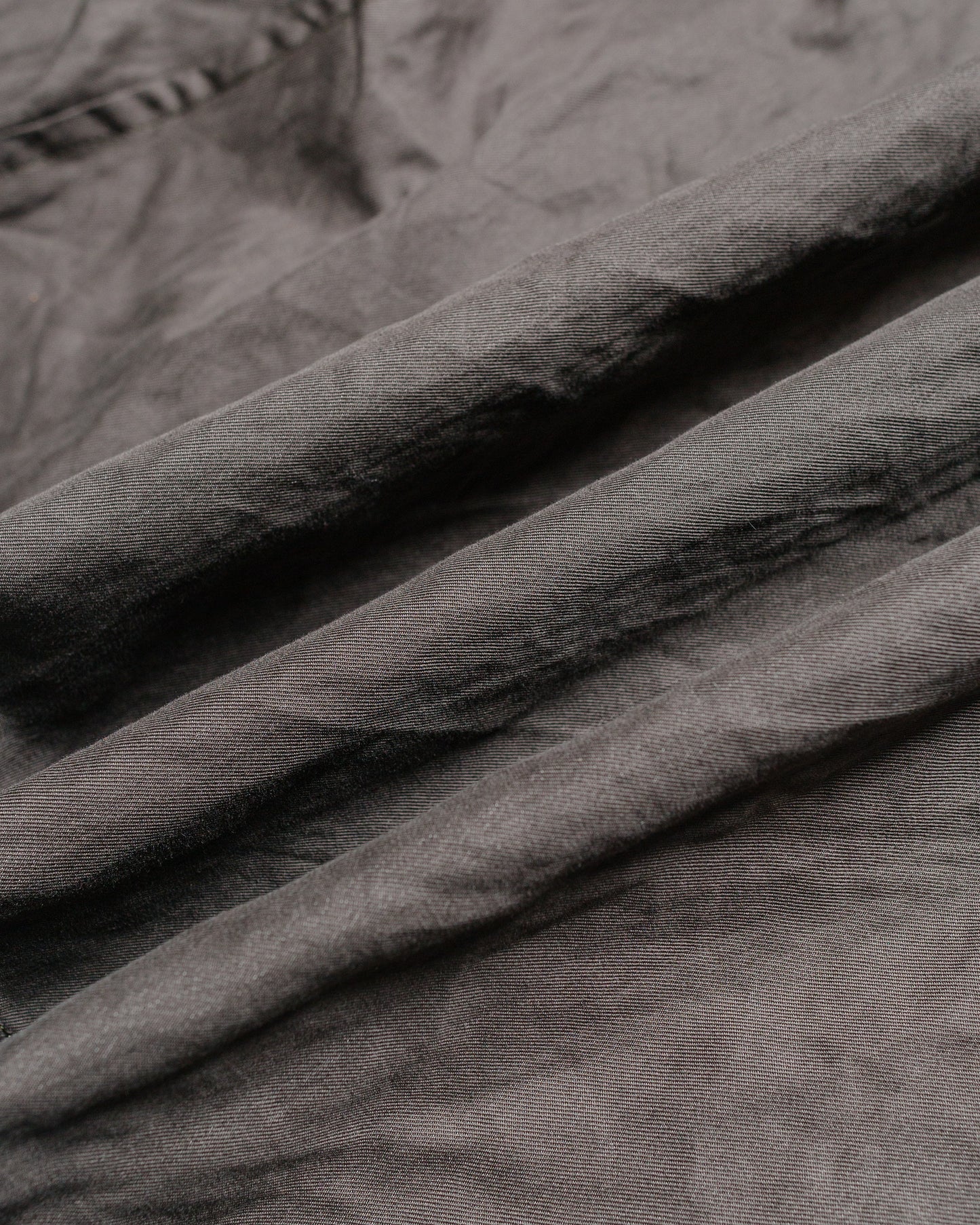 Wanze Army Smock Cotton Metal Kelp Green fabric