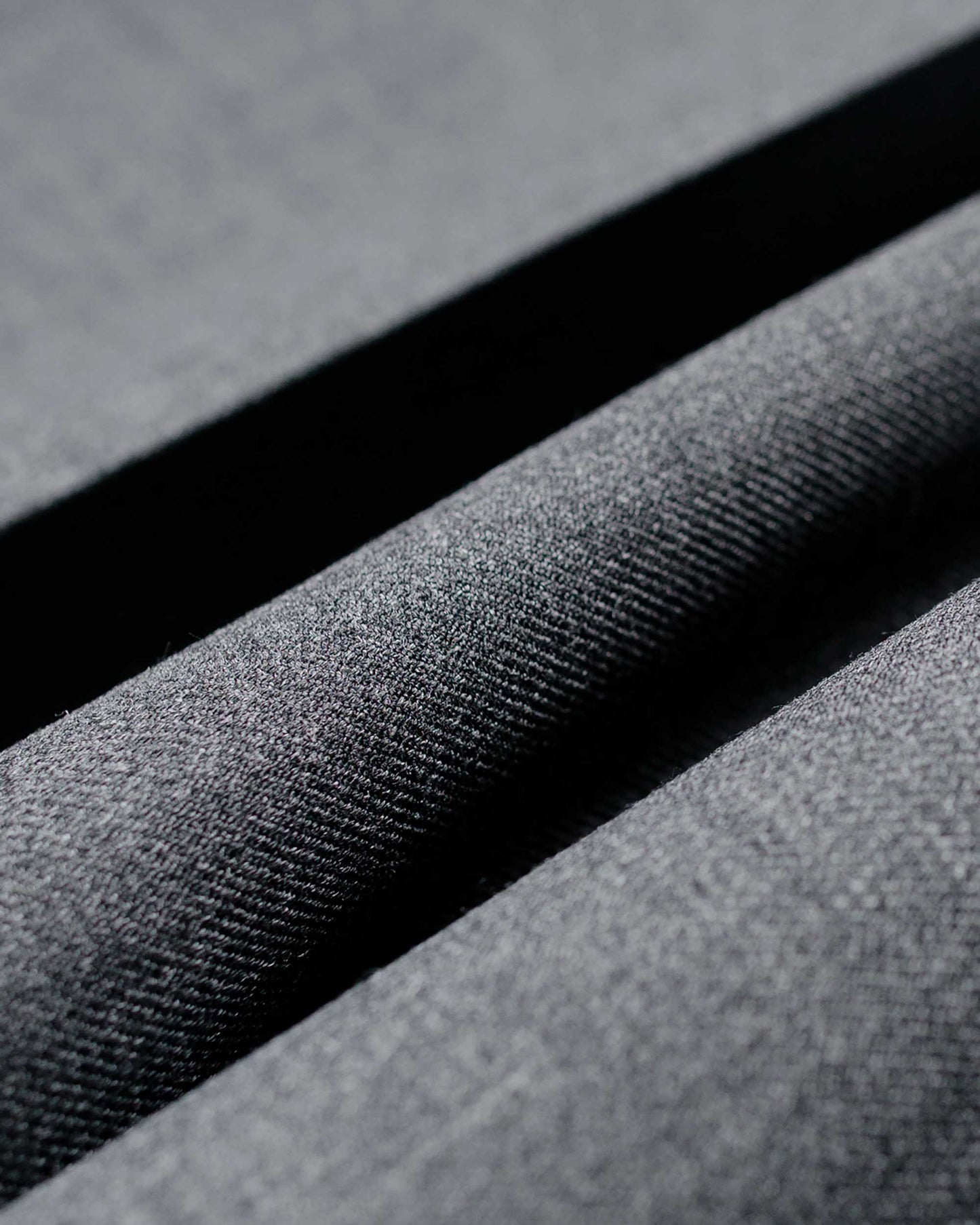 Wanze Double Pleated Trouser Merino Wool Slate