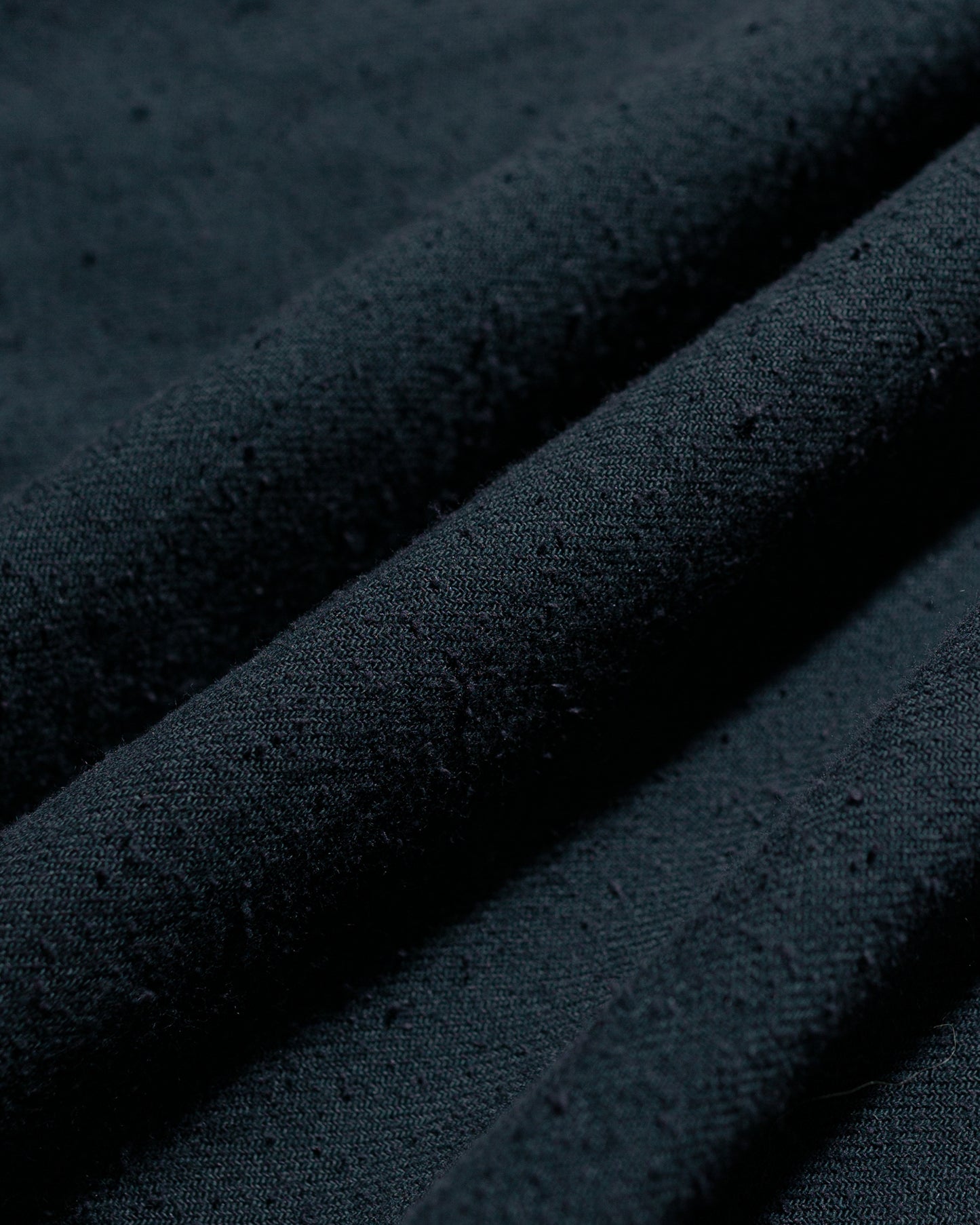 Wanze Type 1 Overshirt Raw Cotton Silk Washed Black