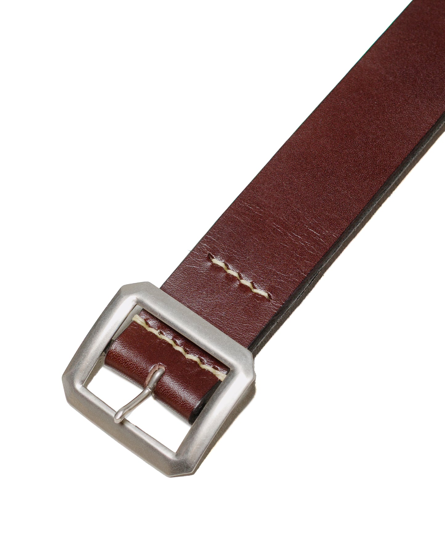 Warehouse Lot. 6039 Garrison Cowhide Belt Brown
