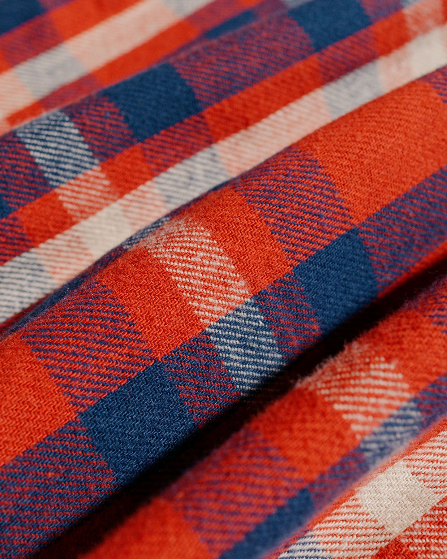 Warehouse Lot. JG-06-2 The Ancient Flannel (The Rounded Pockets) B Pattern Red/Navy