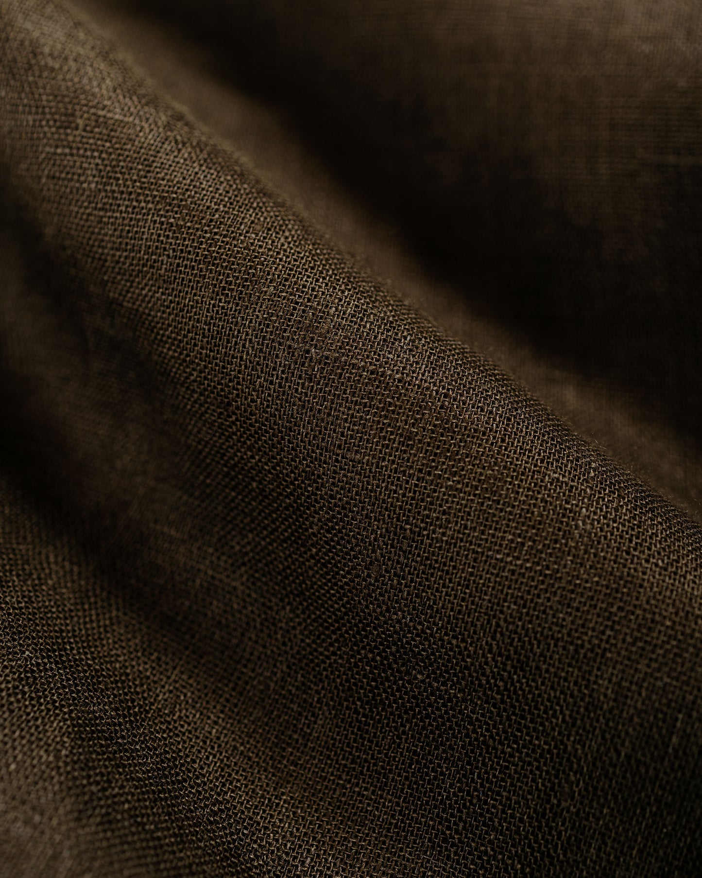 marka Wide Cylinder Fit Easy Pants Linen Gauze Double Cloth Olive