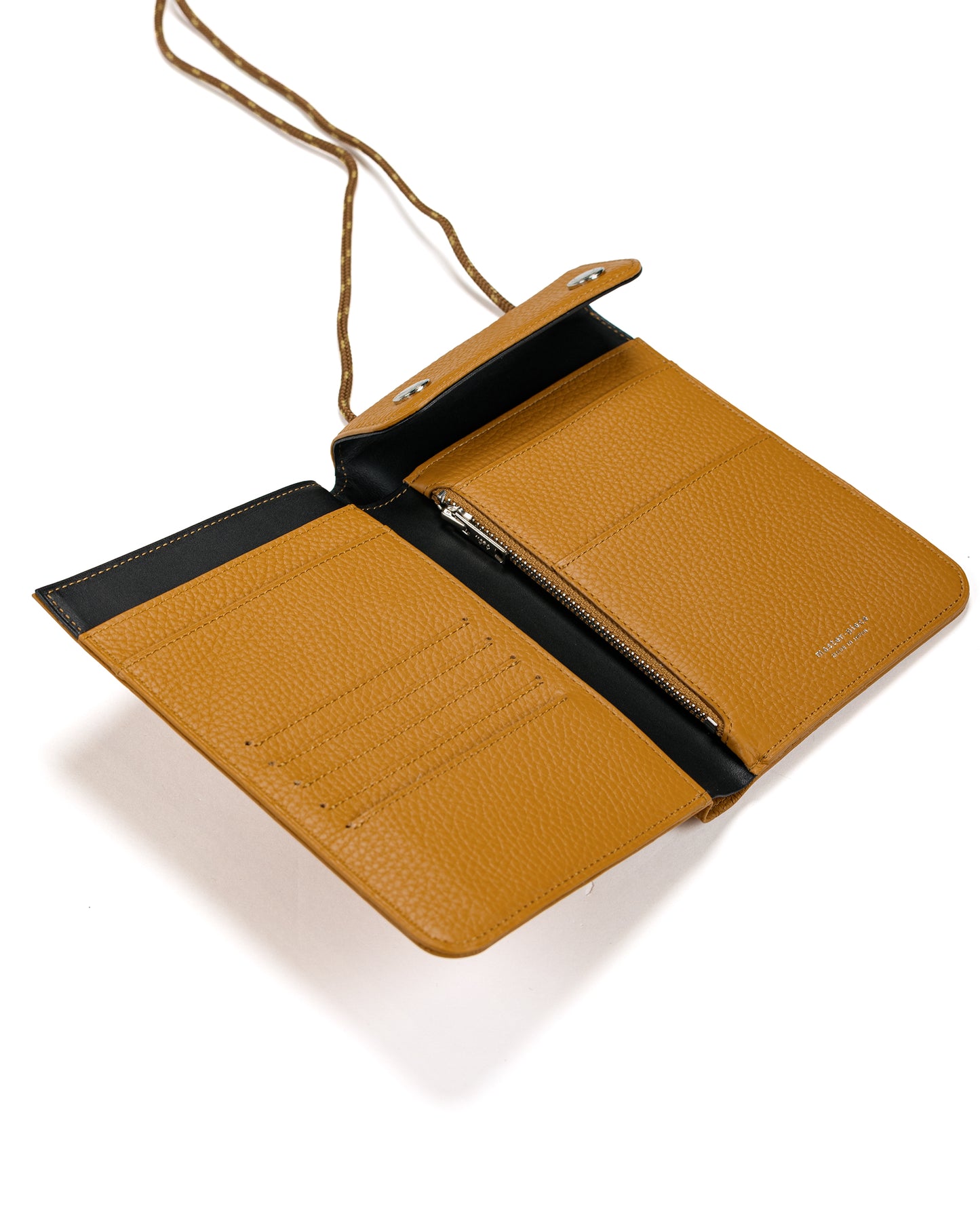 master-piece CAST Travel Wallet Camel