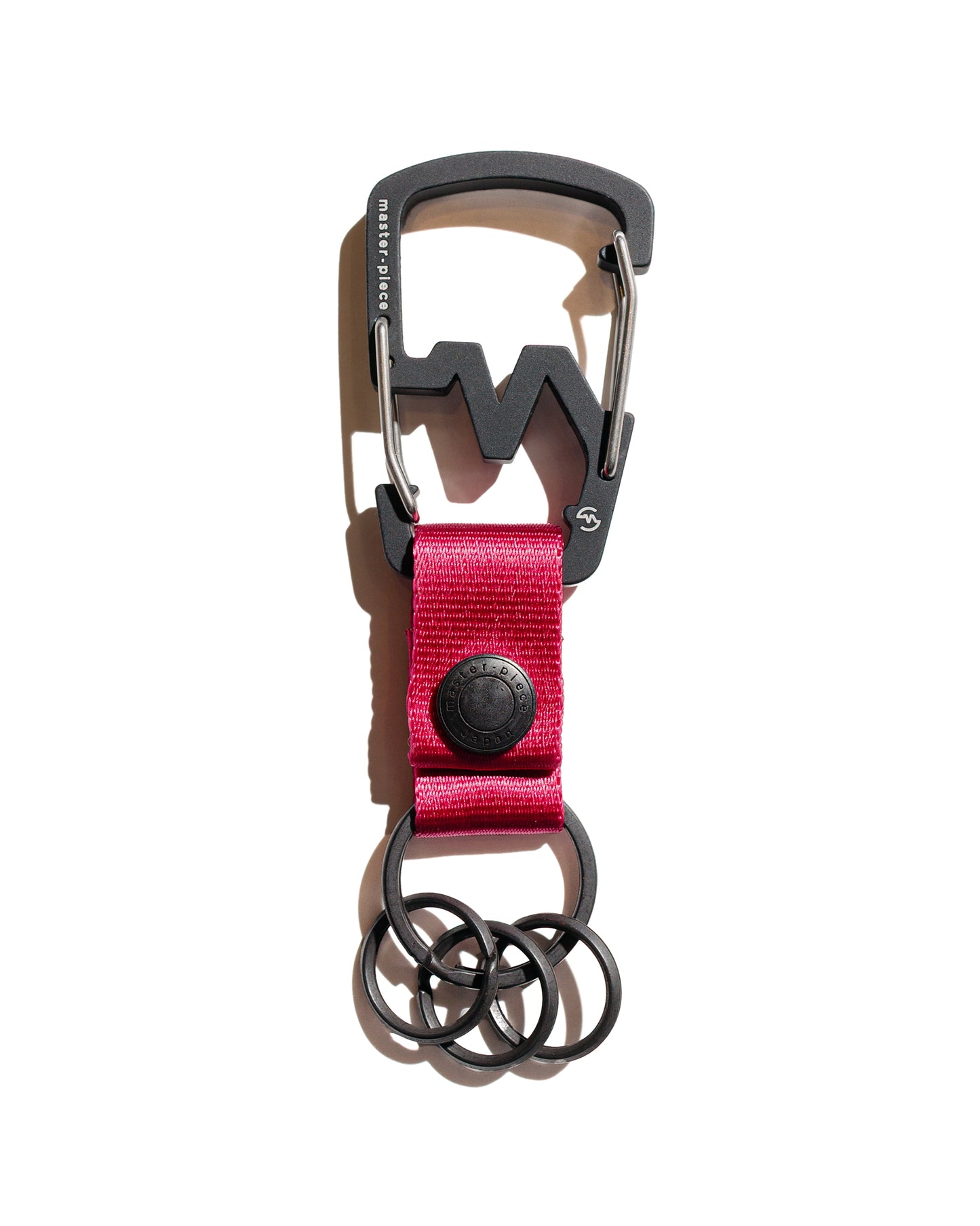 master-piece M-Carabiner Key Ring Key Chain Pink