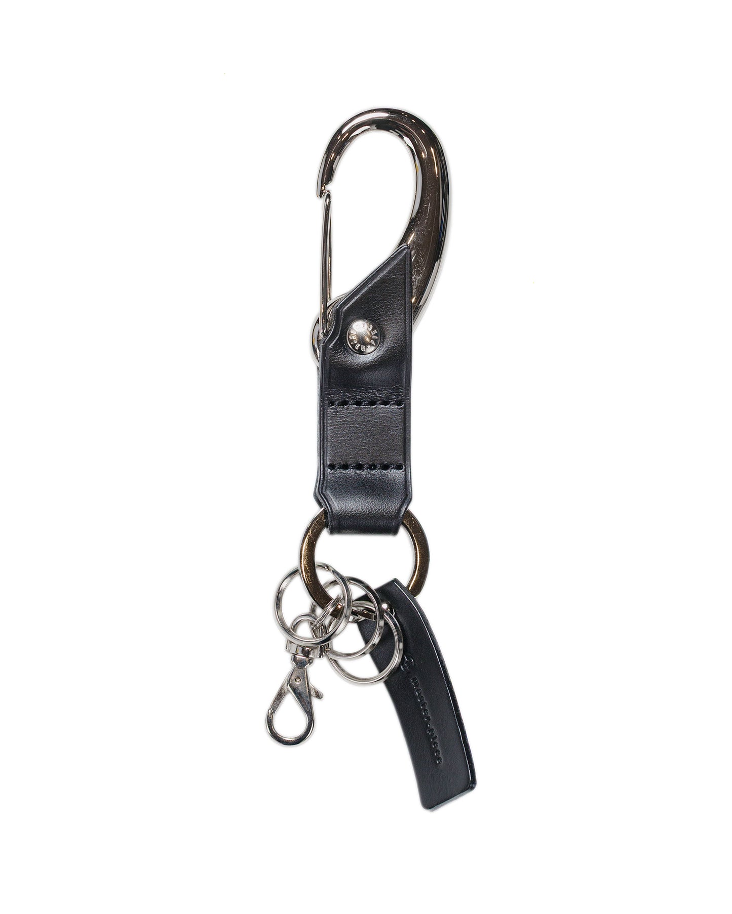 master-piece Magatama Key Ring Black