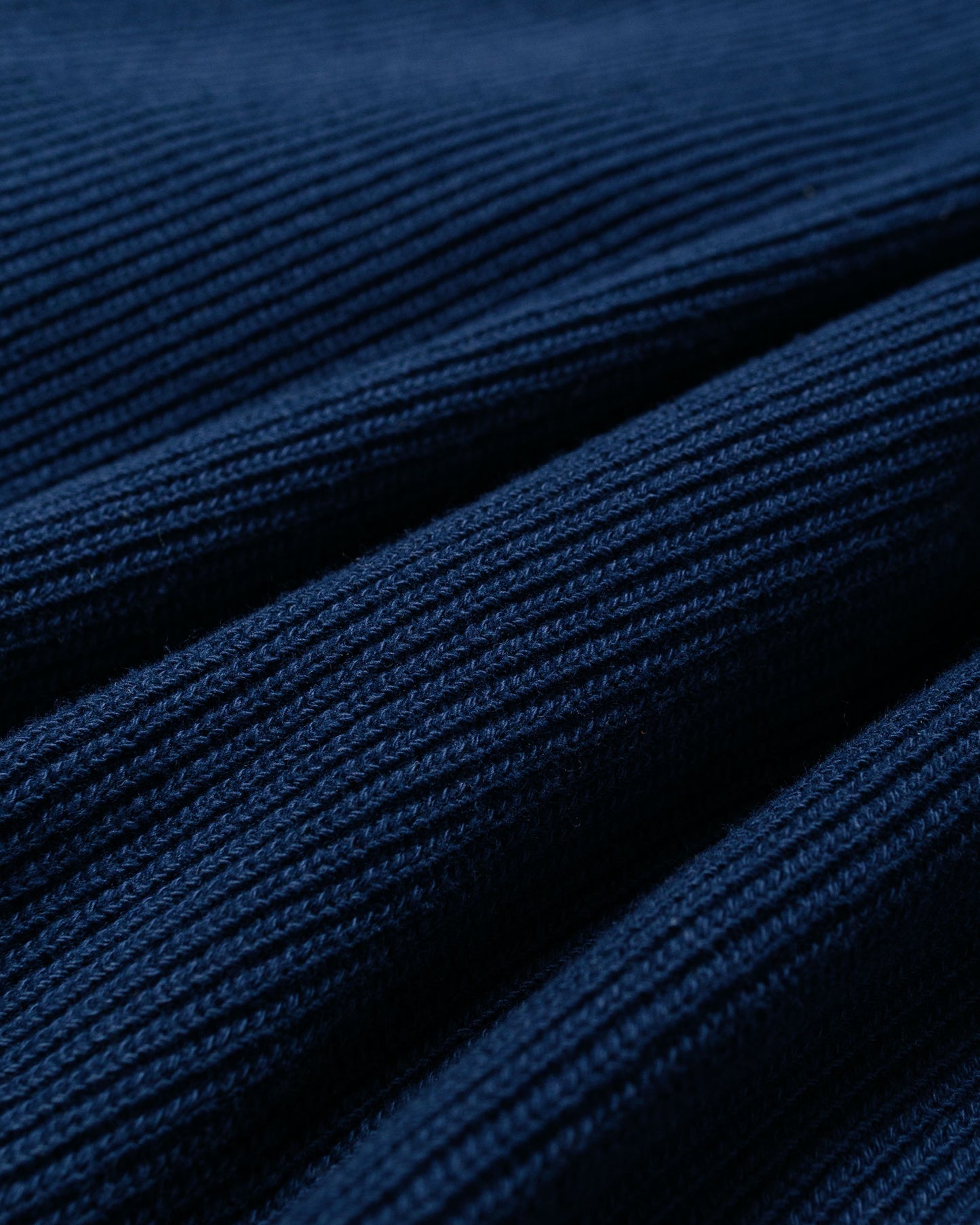 ts(s) Lined Easy Cardigan Rib Stitch Cotton Jersey Navy