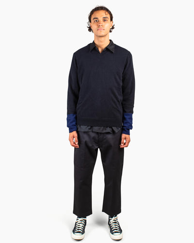 Comme des Garçons SHIRT Fully Fashioned Knit V-Neck Pullover