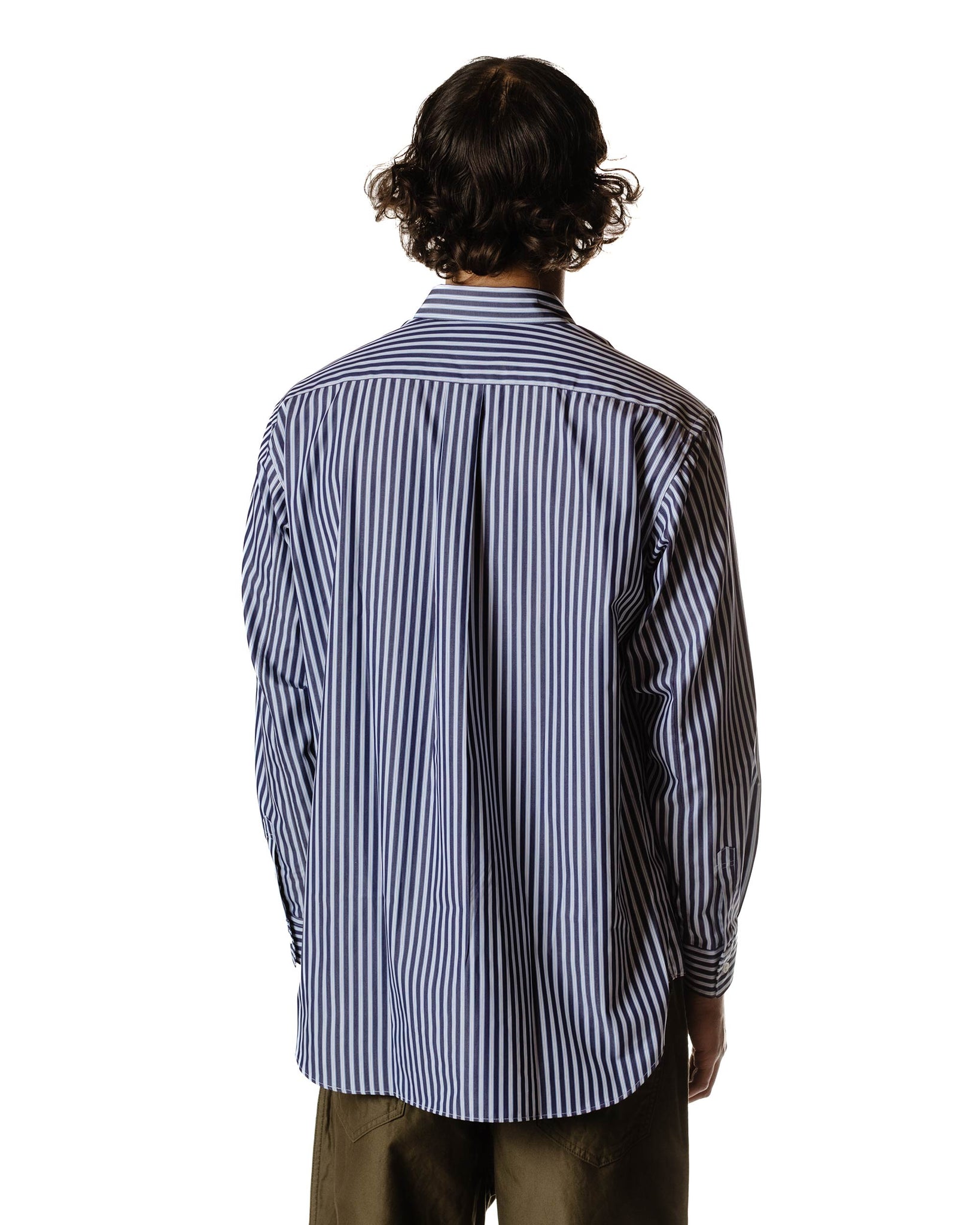 Comme des Garçons SHIRT Wide Classic Big Collar Shirt Stripe 3 Back