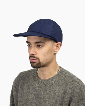 Found Feather Classic 6 Panel Cap Blue Model