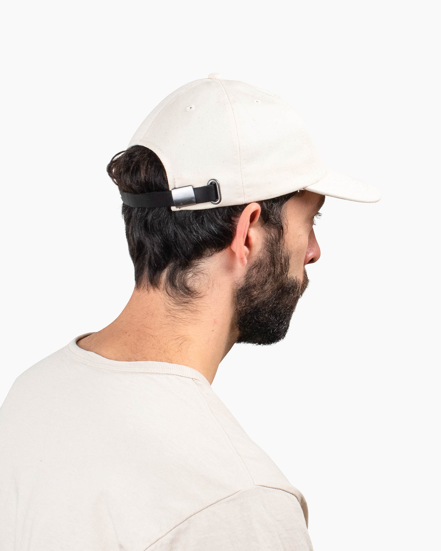 Lost & Found Cotton Twill Cap Natural Back