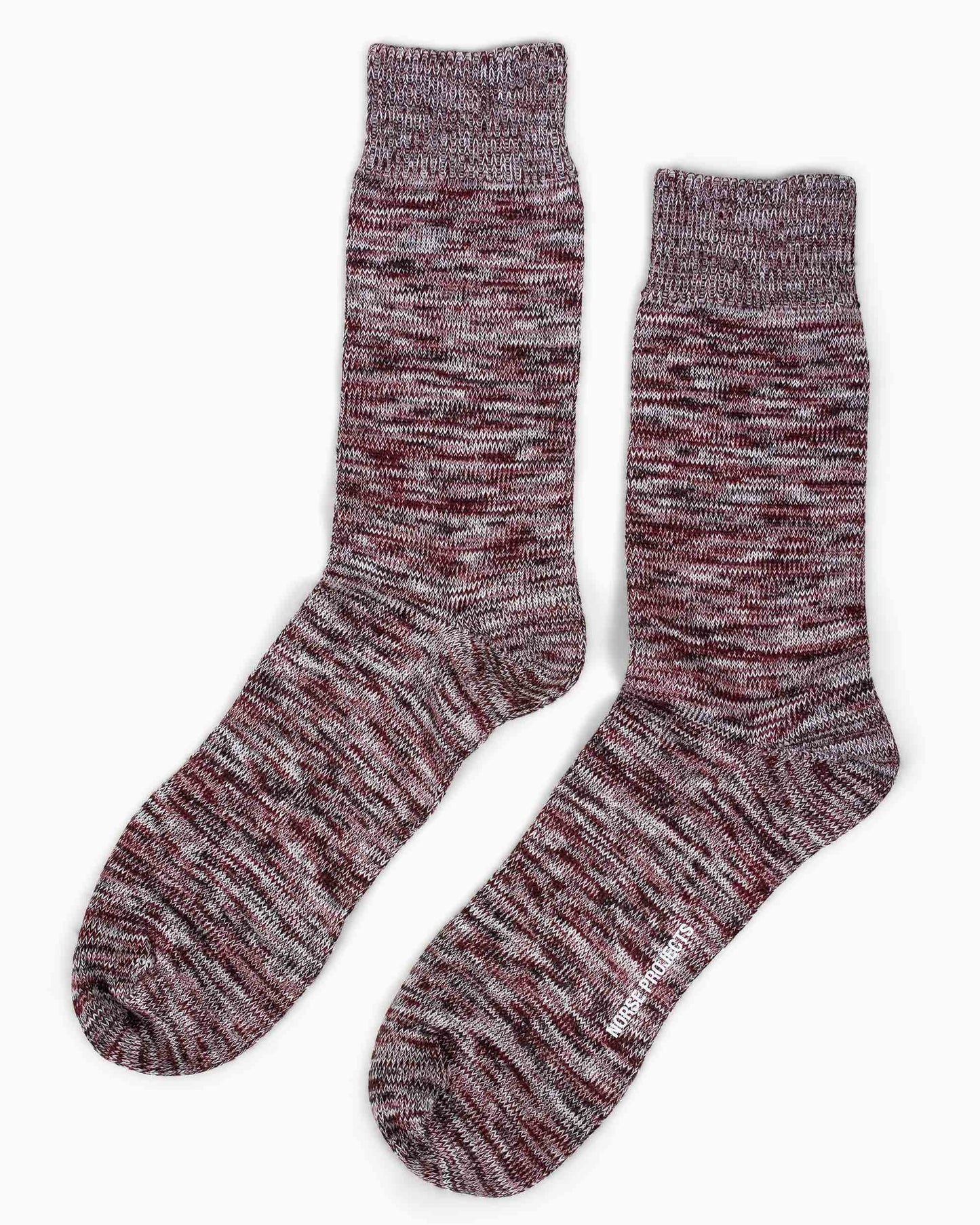 Norse Projects Bjarki Blend Burgundy Details