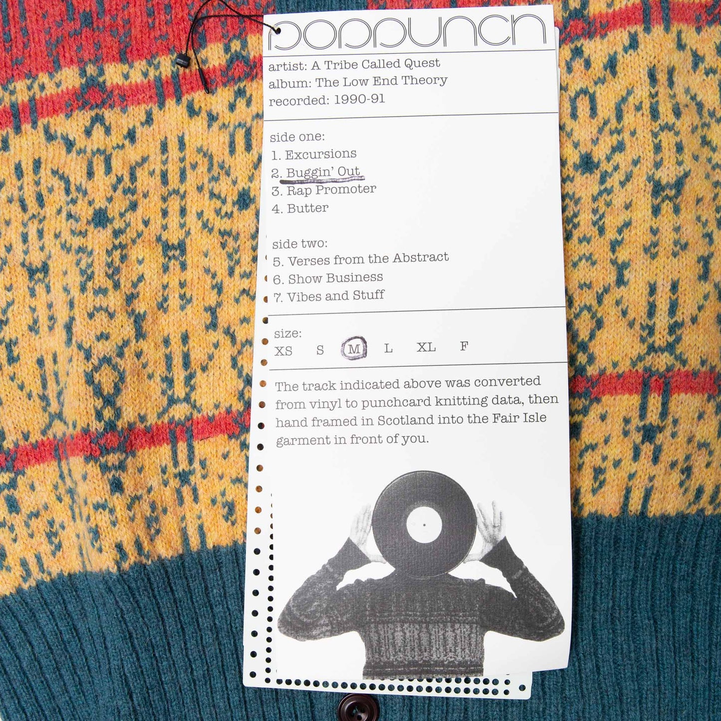 Tender The Low End Theory Cardigan Buggin' Out