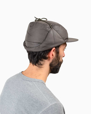 The Real McCoy's MA20112 Nylon Quilted Down Cap Olive Back