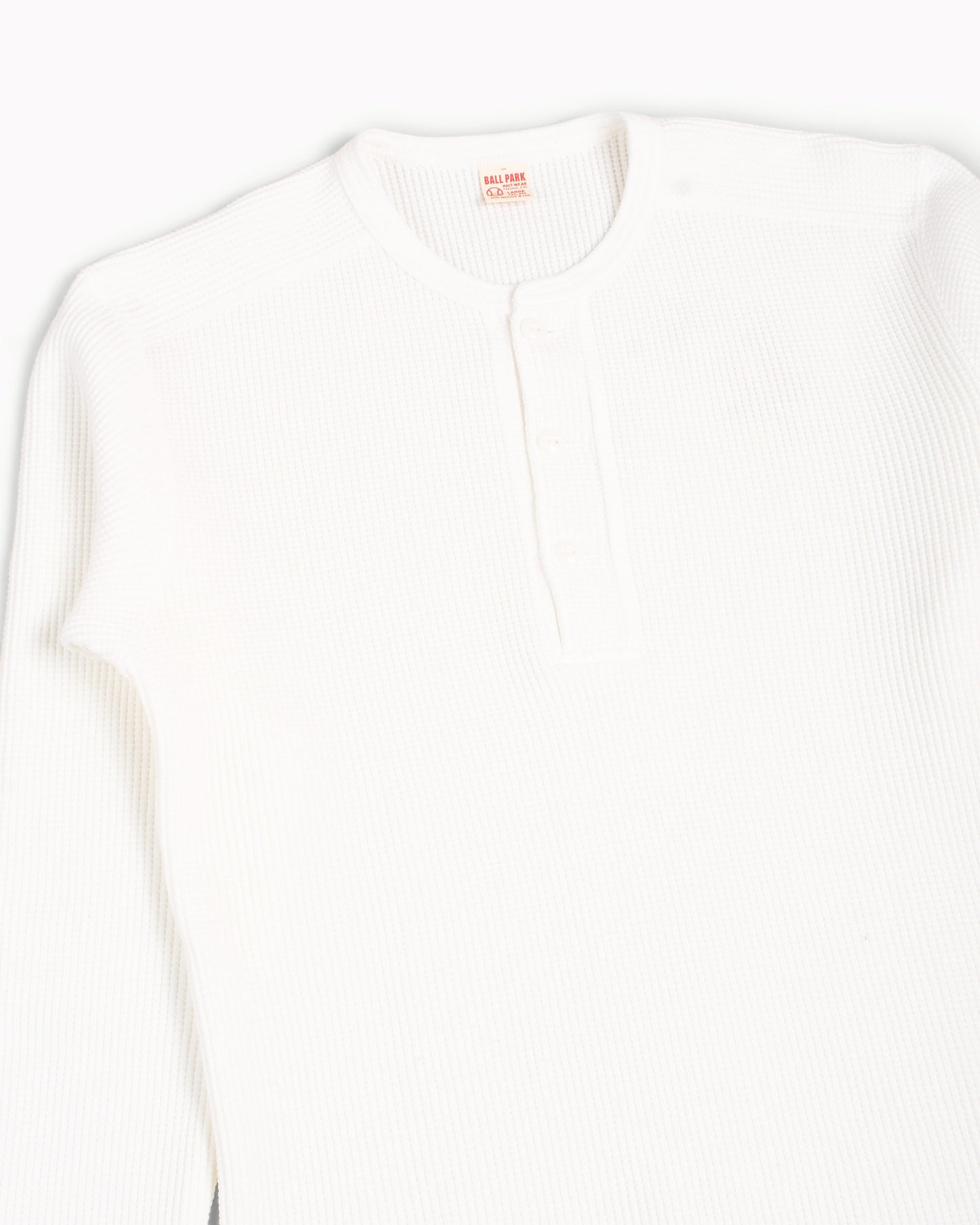 The Real McCoy's MC16117 Union Shirt Long Sleeve White Details