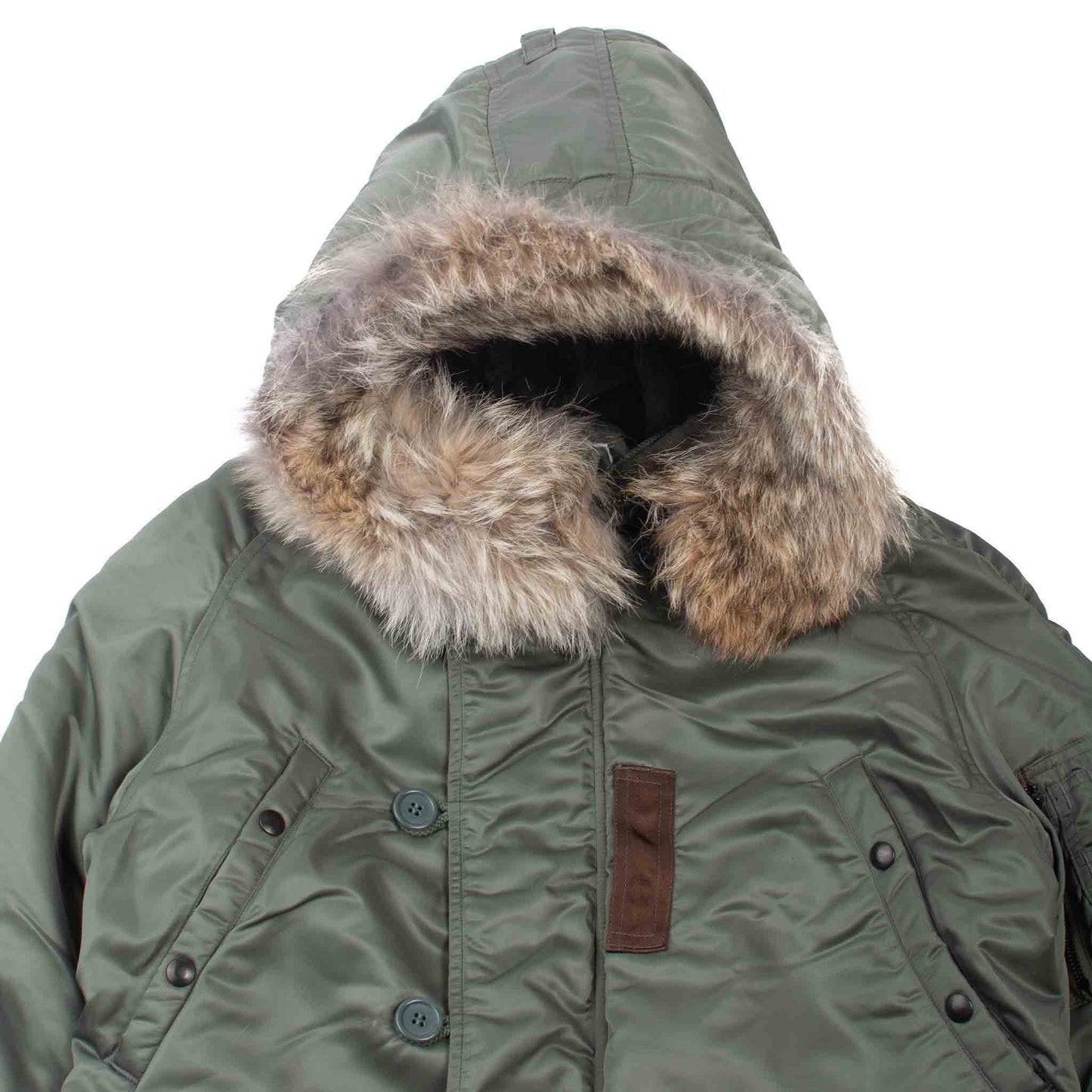 The Real McCoy's MC17117 Type N-3B Real McCoy MFG Co. Olive Detail