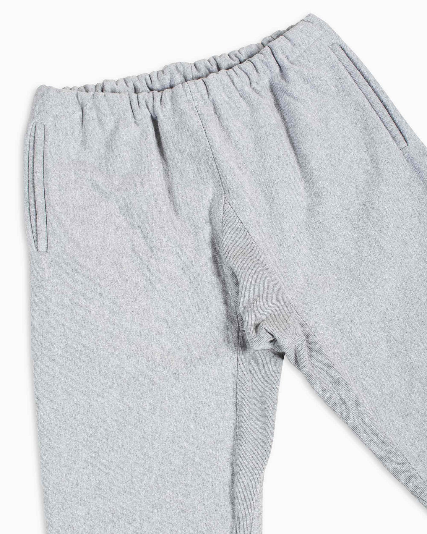 The Real McCoy's MC20115 Heavyweight Sweatpants Medium Grey Details