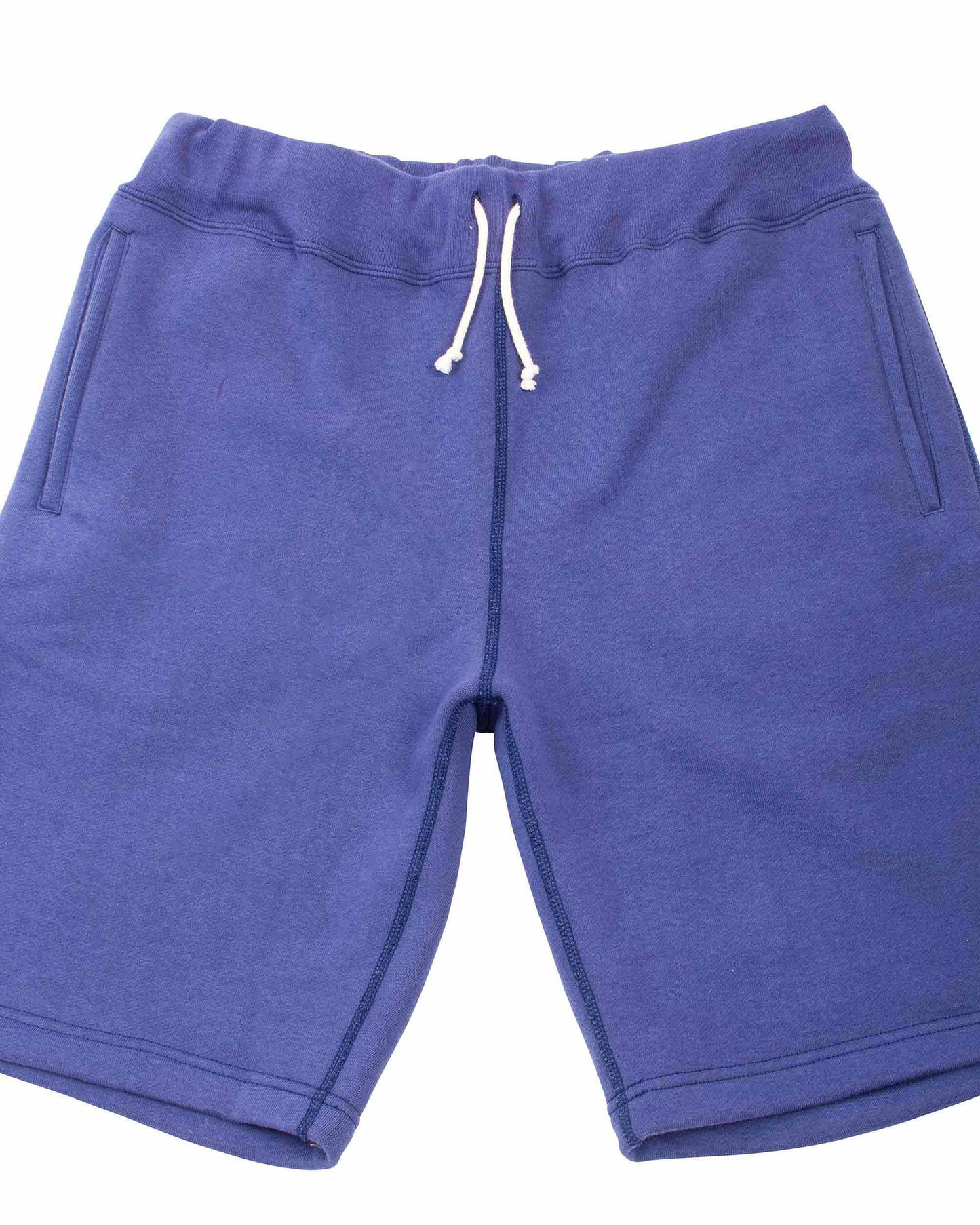 The Real McCoy's MC21019 9oz. Loopwheel Sweatshorts MQ Navy Details