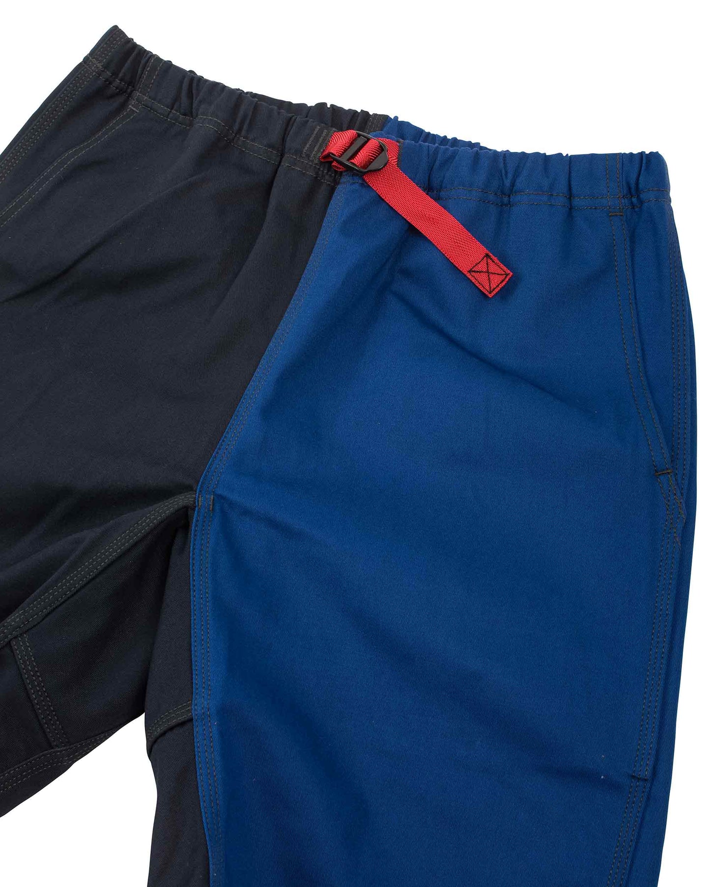 The Real McCoy's MP22020 Climbers' Shorts (Multi-Tone) Blue Details