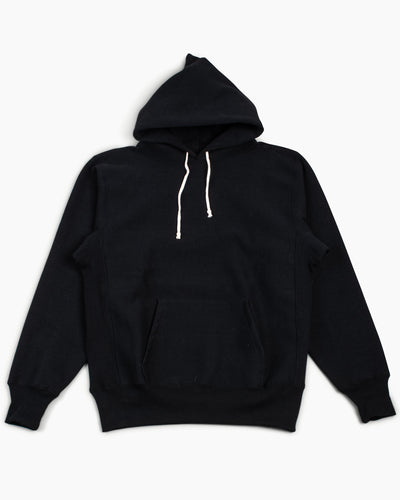 Warehouse Lot. 484 Reverse Weave Hoodie Black