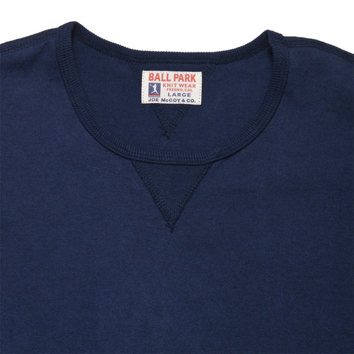 The Real McCoy's Joe McCoy Gusset Athletic Tee Navy