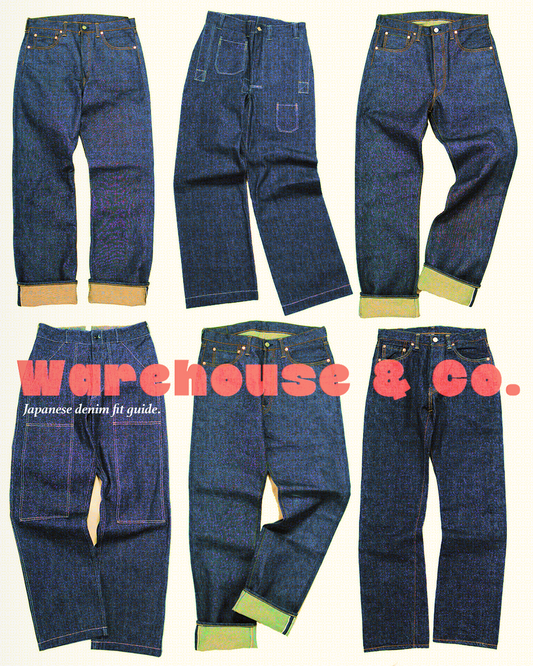 Warehouse Japanese Denim Fit Guide