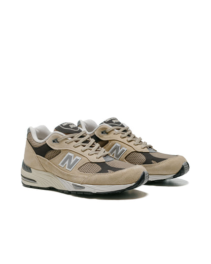 New Balance M991CBG Pale Khaki side