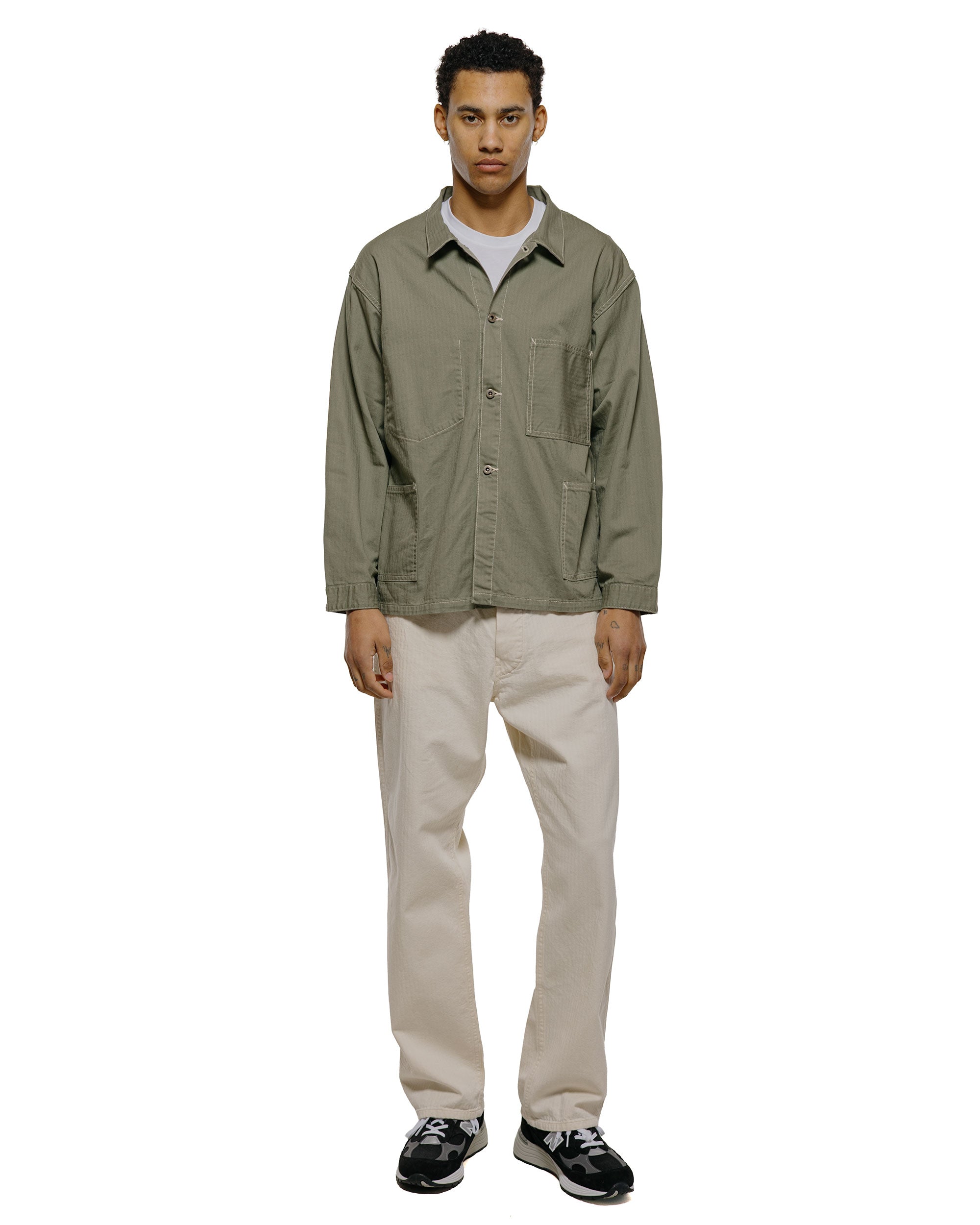 Post O'Alls USMC 1930s Utility Jacket Mini HBT Sage