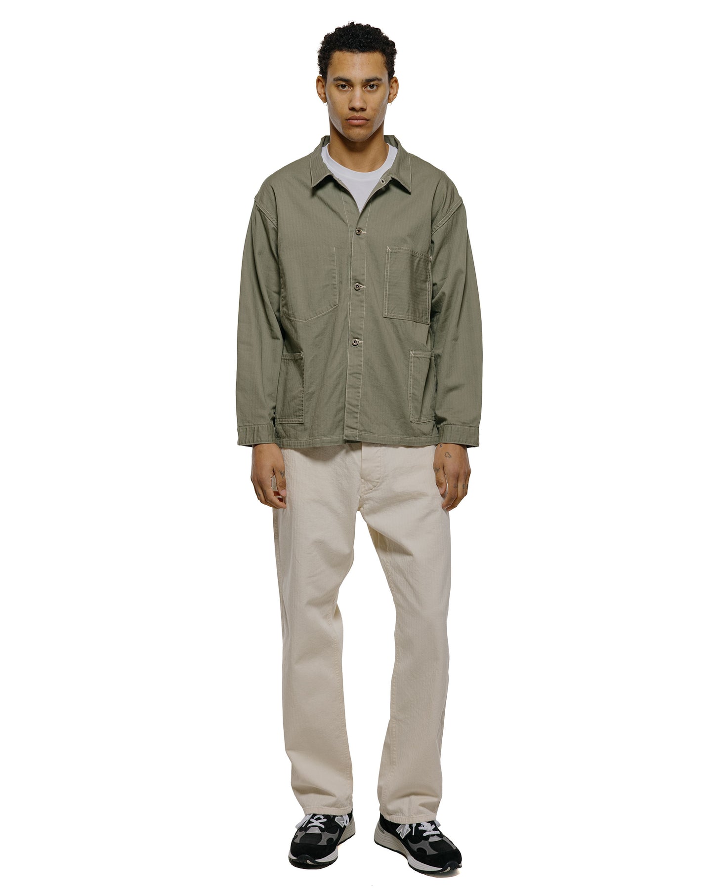 Post O'Alls USMC 1930s Utility Jacket Mini HBT Sage