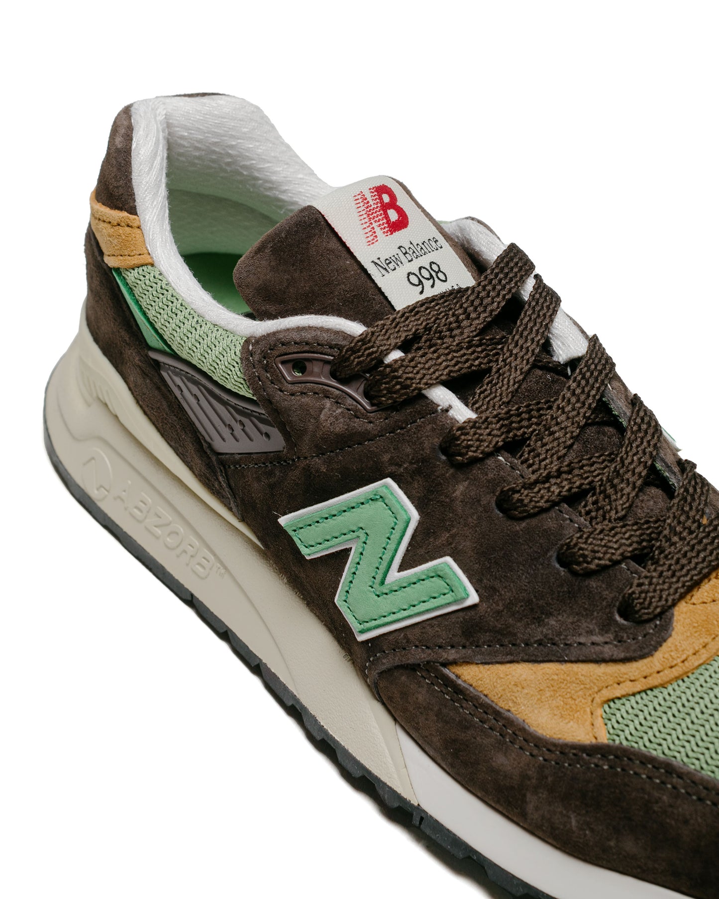 New Balance U998BG Brown/Green close