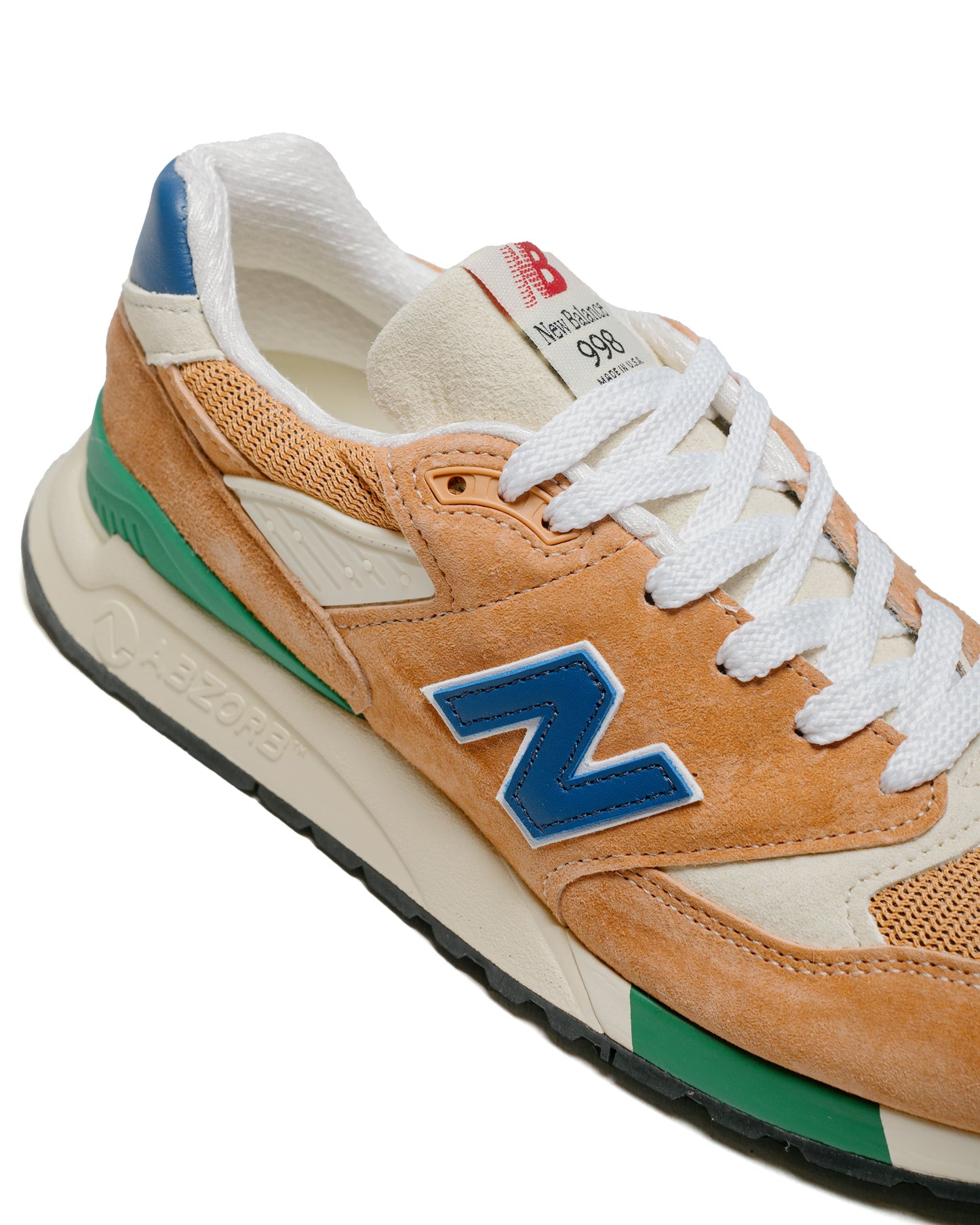 New Balance U998OB Orange/Royal close