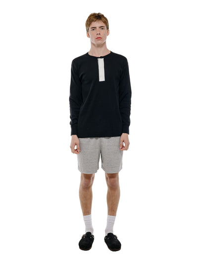 The Real McCoy's MC26037 Jersey Gym Shorts Grey