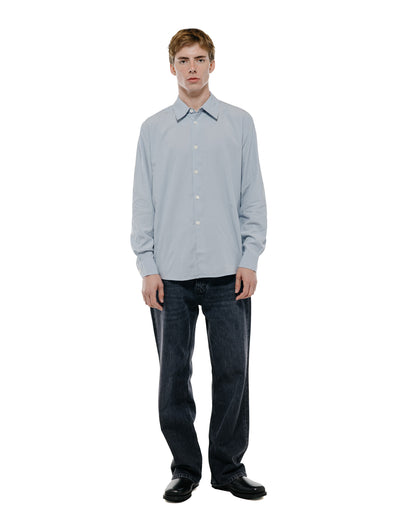 Our Legacy Beyond Shirt Powder Blue Liquid Poplin