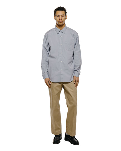 Phigvel Regular Collar Dress Shirt Old Sax