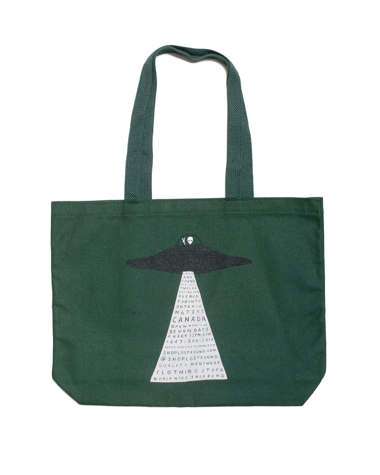 Lost & Found Alien Tote Bag Front