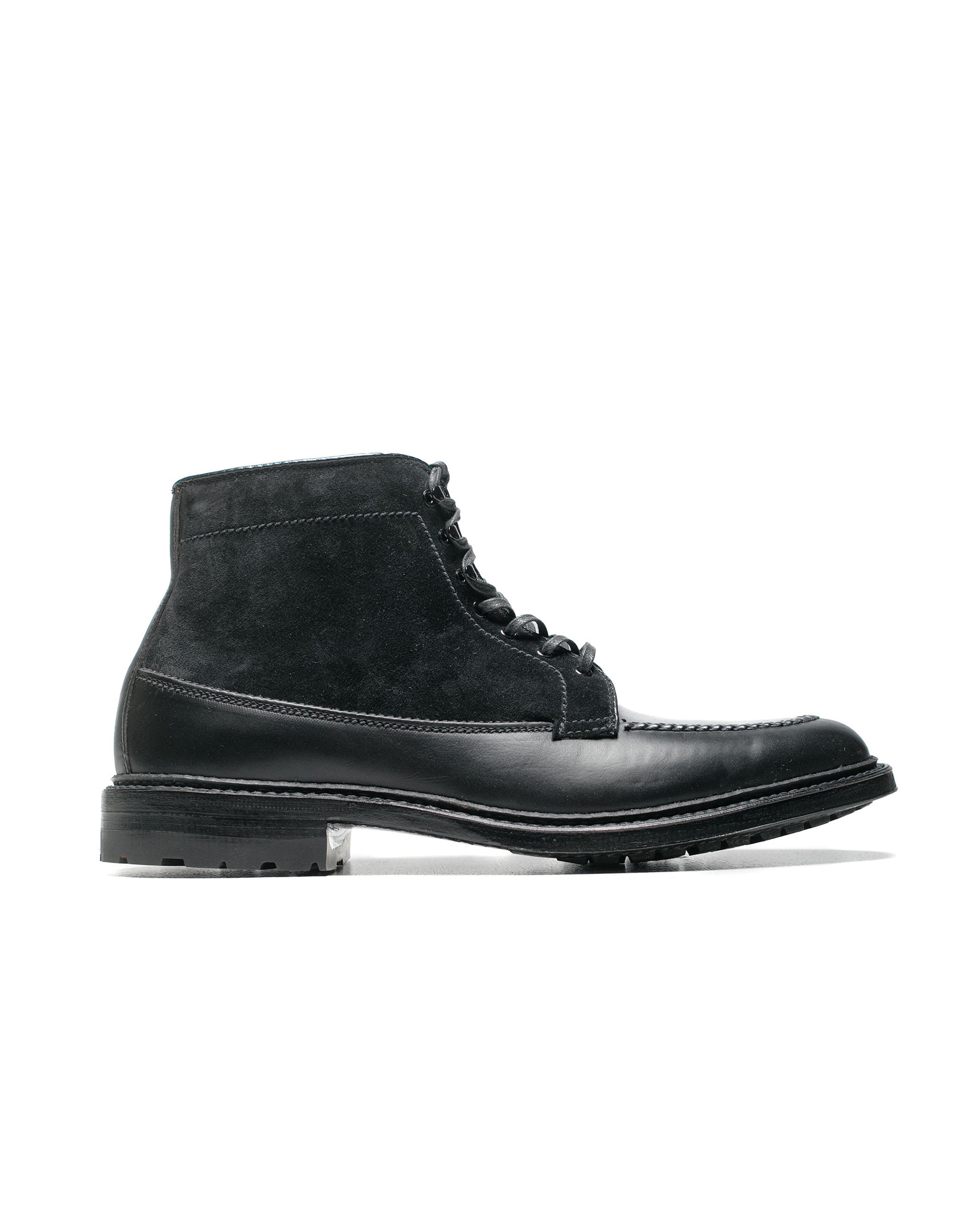 Alden Black Michigan Boot With Commando Sole