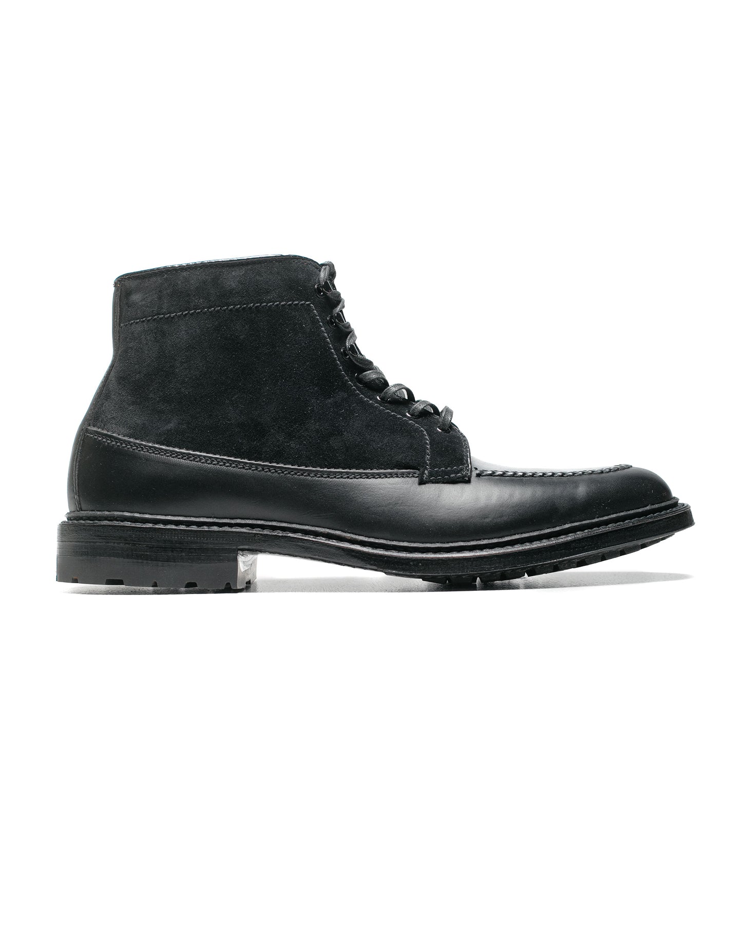 Alden Black Michigan Boot With Commando Sole