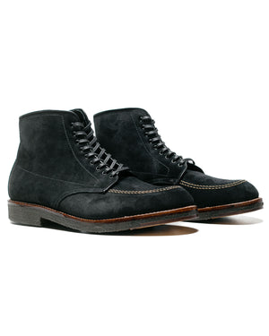 Alden Indy Boot Black Suede with Crepe Sole side