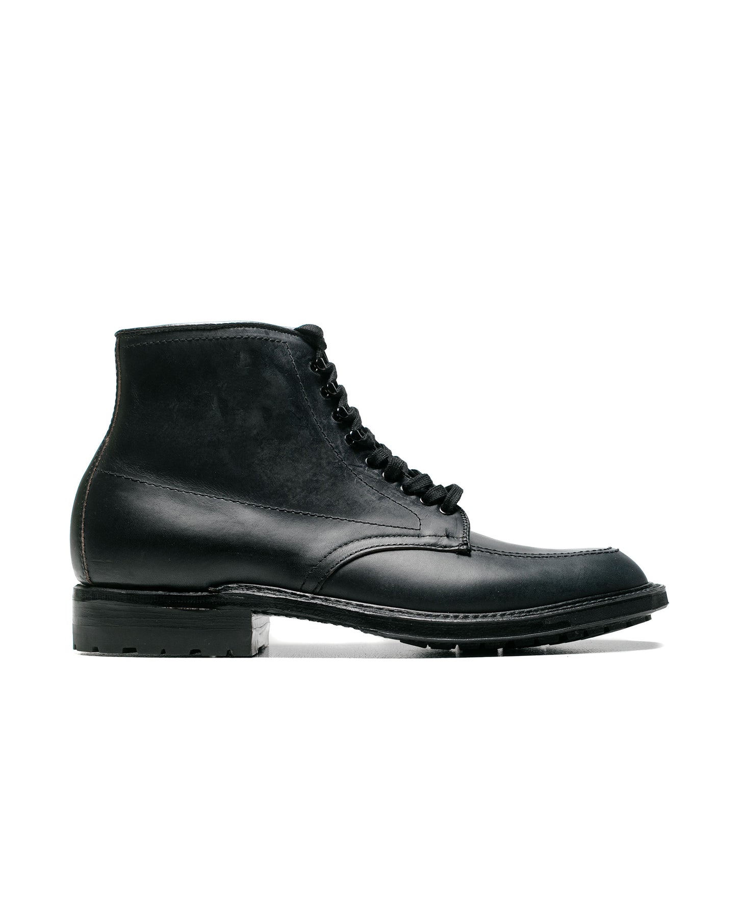 Alden Indy Boot Inside Out Navy Silksport with Commando Sole G4902HC