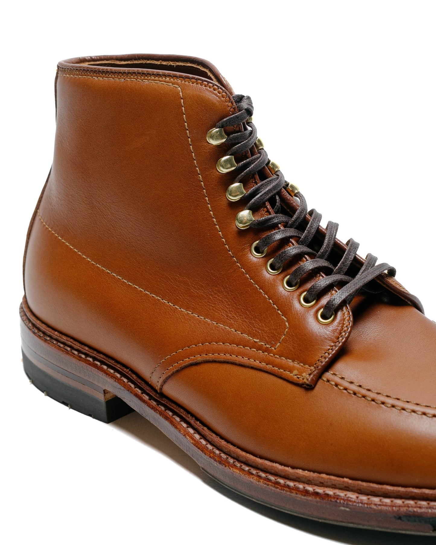 Alden Indy Boot Saddle Tan Calfskin 39640 Close