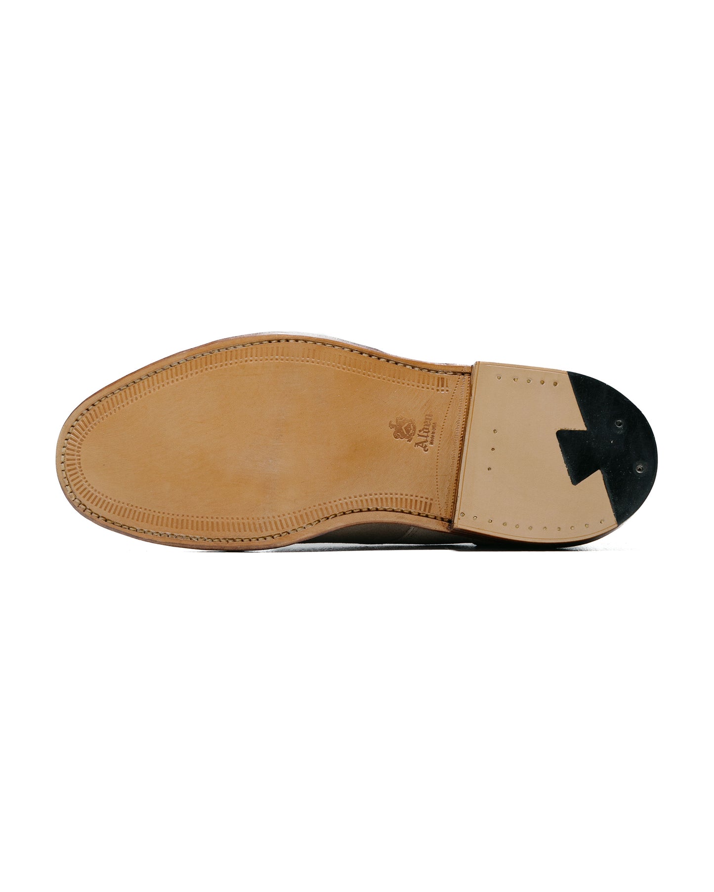 Alden Mocc Toe Blucher Milkshake Suede 24088 sole