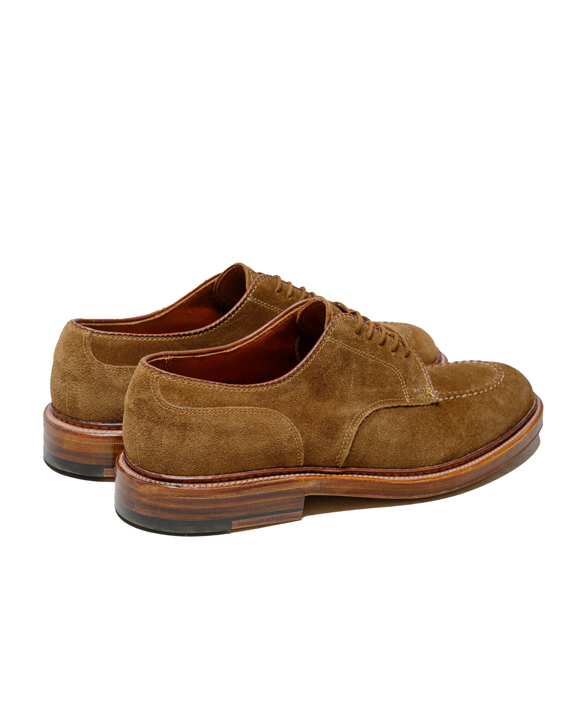 Alden Mocc Toe Blucher Snuff Suede G9601