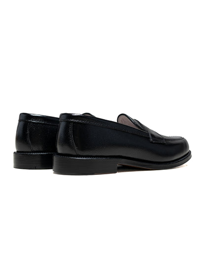 Alden Penny Loafer Black Alpine Grain 67199