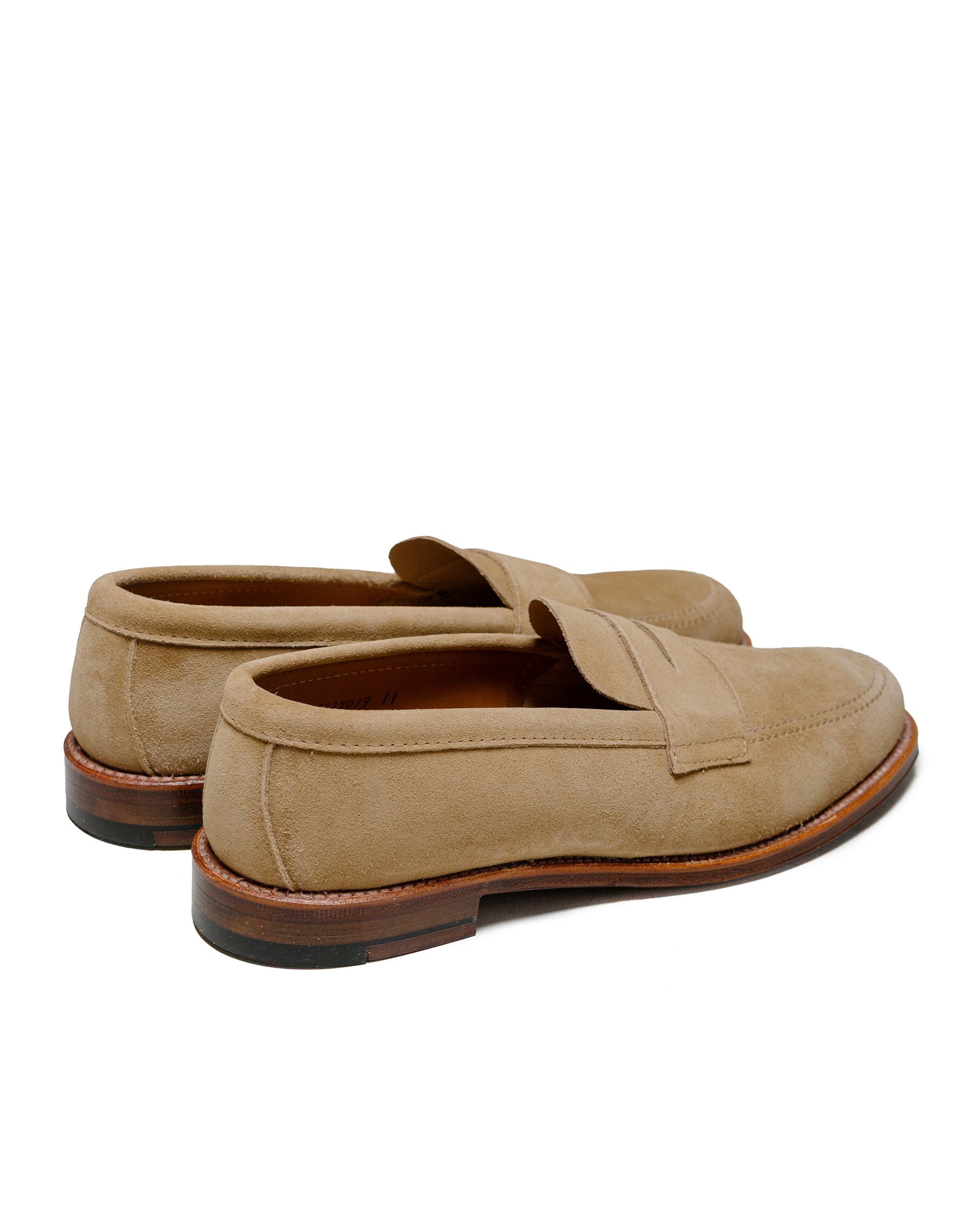 Alden Penny Loafer Tan Suede 5733F