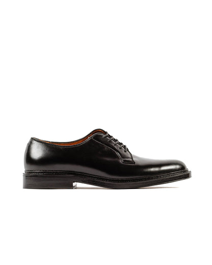 Alden Plain Toe Blucher Black Shell Cordovan 9901