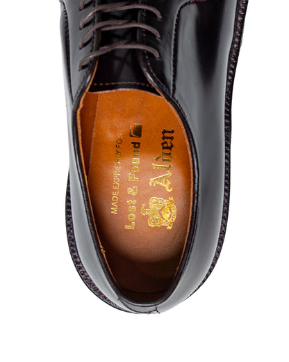 Alden Plain Toe Blucher Colour 8 Shell Cordovan 990